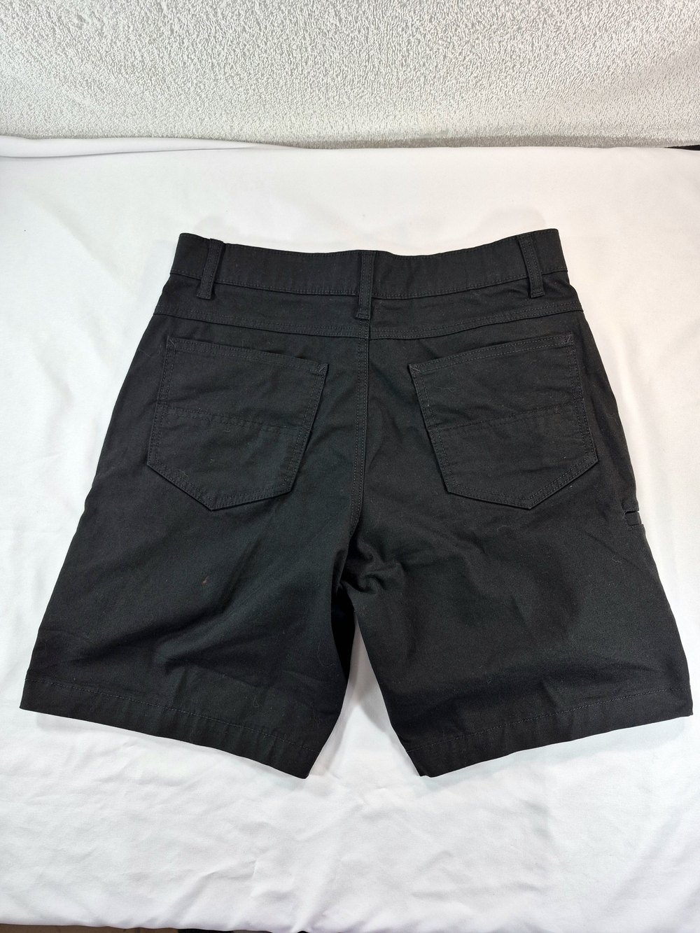 Brahma Men's Black Rugged Canvas Work Shorts Size 30 Utility Rugged Cargo